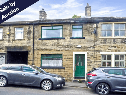 • Stone built through by light
• Terrace property
• Two bedrooms
• In need of modernisation
• Desirable village location
• Garage store nearby
• No Chain